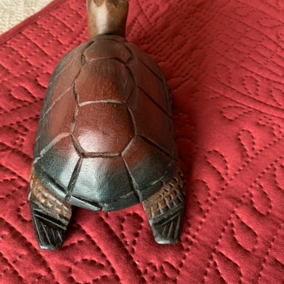 Turtle, Beautiful Wooden, great condition, sooo cute - Picture 2 of 7